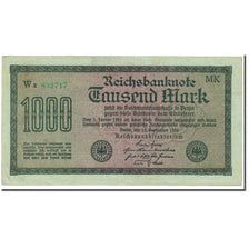 Nota, Alemanha, 1000 Mark, 1922, 1922-09-15, KM:76h, EF(40-45)