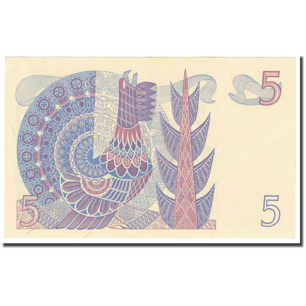 Banknote, Sweden, 5 Kronor, 1977, Undated (1977), KM:51d, EF(40-45)