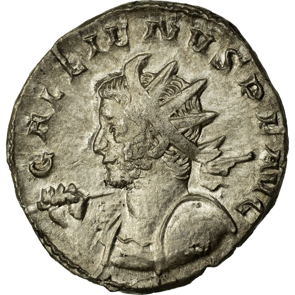 Coin, Gallienus, Antoninianus, 260-269, Trier, AU(55-58), Billon, Cohen:1055