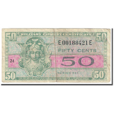 Banknote, United States, 50 Cents, 1954, KM:M32, VG(8-10)