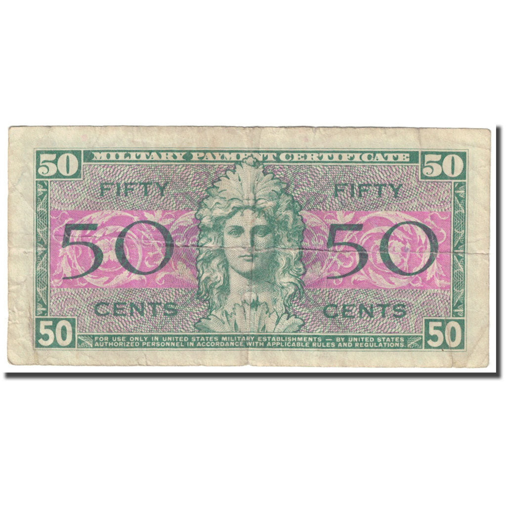Banknote, United States, 50 Cents, 1954, KM:M32, VG(8-10)