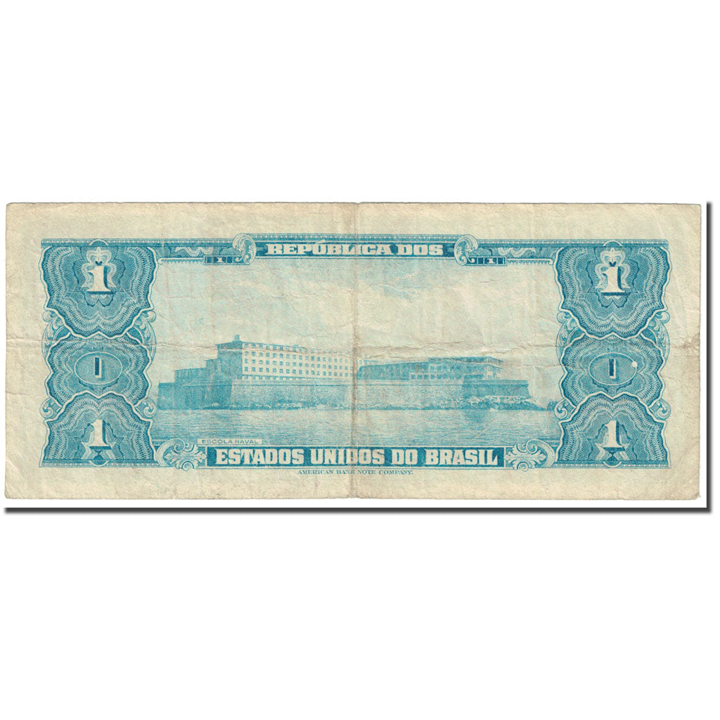 Banconote, Brasile, 1 Cruzeiro, 1954-1958, Undated (1954-1958), KM:150c, B