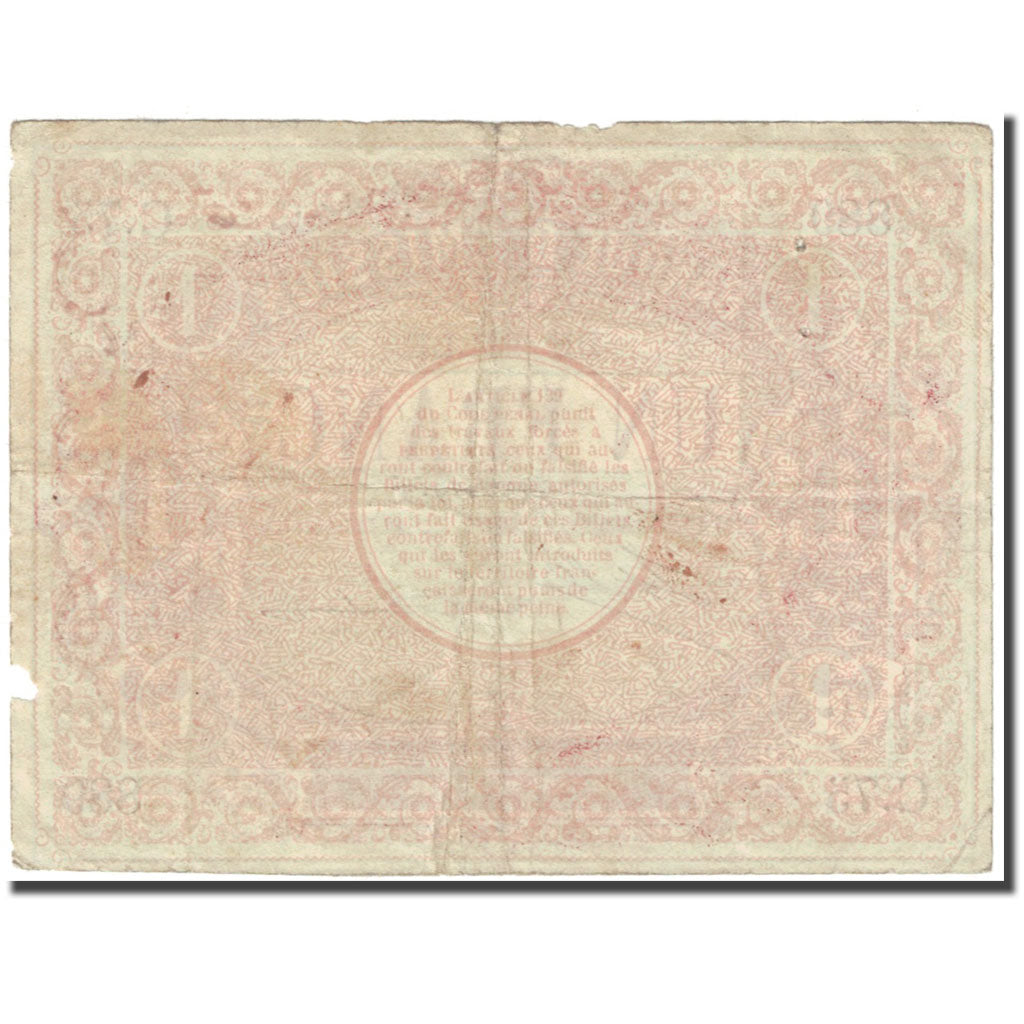 France, Lille, 1 Franc, 1915, Banque D'émission, AB, Pirot:59-1595
