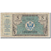 Billet, États-Unis, 5 Cents, 1948, Undated (1948), KM:M15, B