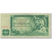 Banknot, Czechosłowacja, 100 Korun, 1961, Undated (1961), KM:91b, VG(8-10)
