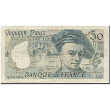 France, 50 Francs, 1982, Undated (1982), VG(8-10), KM:152b
