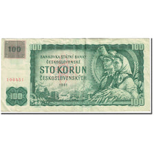 Banknote, Czech Republic, 100 Korun, 1993, Undated (1993), KM:1b, VG(8-10)