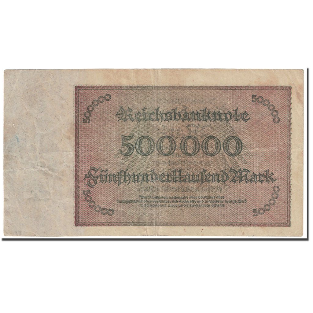 Banknote, Germany, 500,000 Mark, 1923, 1923-05-01, KM:88b, VF(20-25)