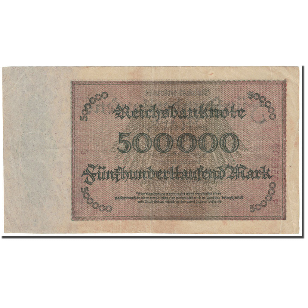 Banknote, Germany, 500,000 Mark, 1923, 1923-05-01, KM:88b, VF(20-25)