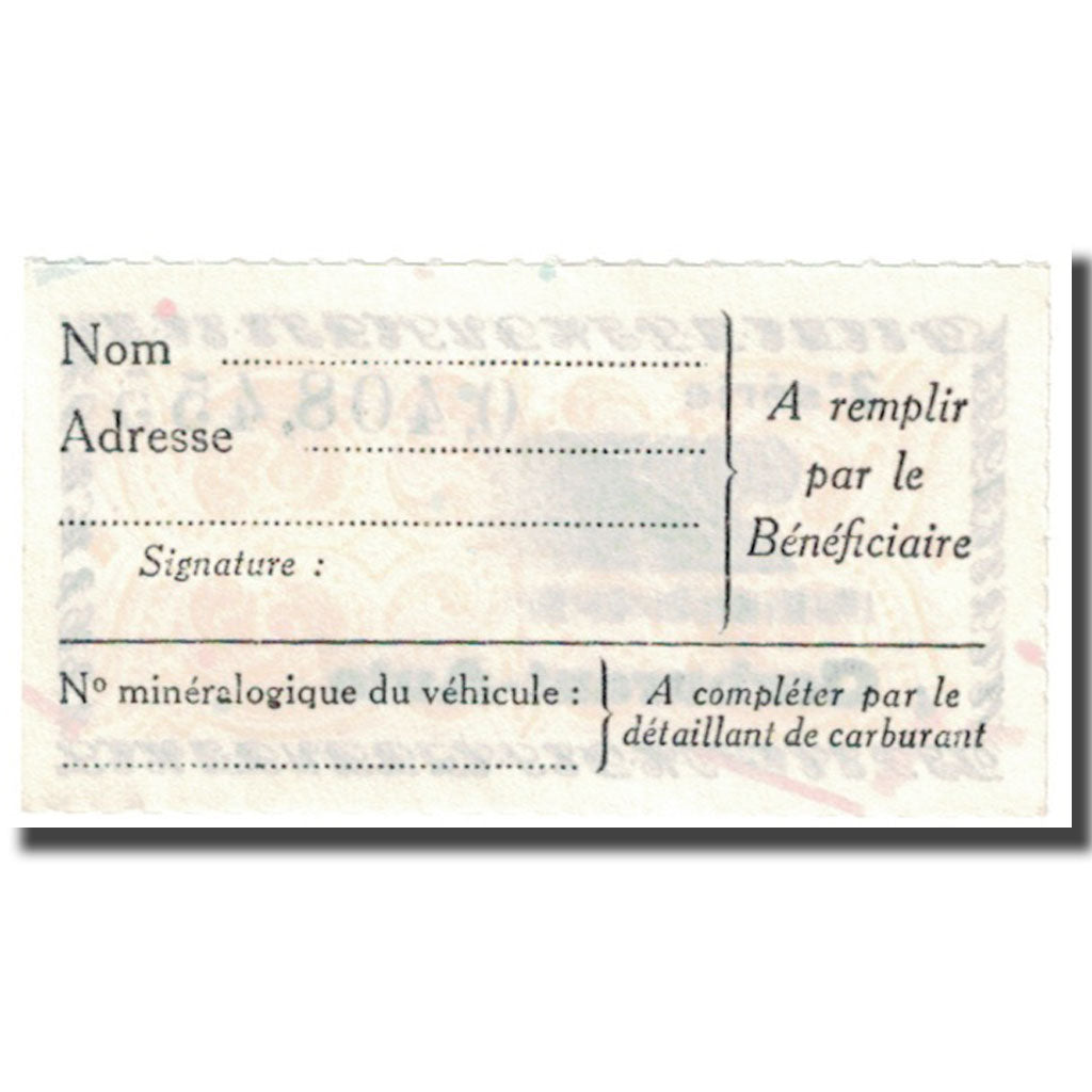 France, 2 litres, 2 Francs, 1956, Carburant-Auto, UNC(65-70)