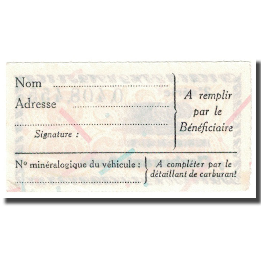 France, 2 litres, 2 Francs, 1956, Carburant-Auto, EF(40-45)