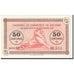 France, Belfort, 50 Centimes, 1918, Chambre de Commerce, UNC(65-70), Pirot:23-48