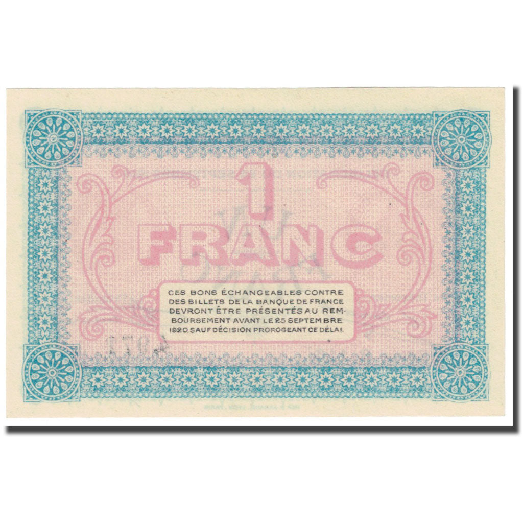 Frankreich, Lure, 1 Franc, 1915, Chambre de Commerce, UNZ, Pirot:76-6