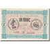 France, Mulhouse, 1 Franc, 1918, Emission Municipale, UNC(65-70), Pirot:132-2