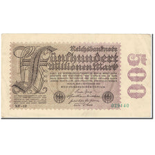 Biljet, Duitsland, 500 Millionen Mark, 1923, 1923-09-01, KM:110f, TB+