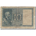 Billete, 10 Lire, 1938, Italia, KM:25b, RC