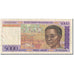 Banknote, Madagascar, 5000 Francs = 1000 Ariary, Undated (1995), KM:78b