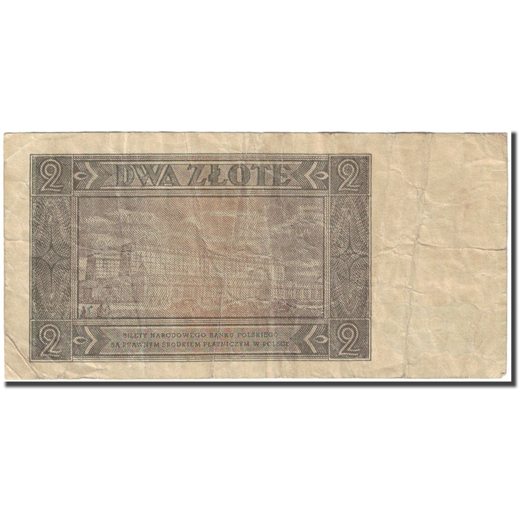 Banknote, Poland, 2 Zlote, 1948, 1948-07-01, KM:134, VG(8-10)