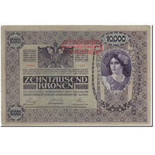 Banknote, Austria, 10,000 Kronen, 1918, 1918-11-02, KM:65, VF(20-25)