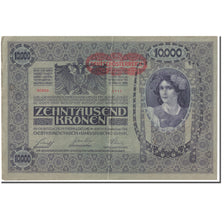 Banknote, Austria, 10,000 Kronen, 1918, 1918-11-02, KM:65, VF(20-25)