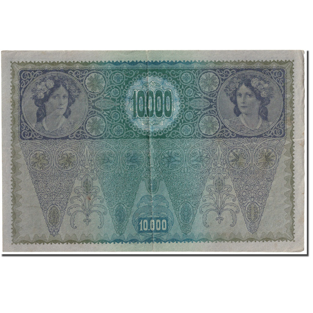 Banknote, Austria, 10,000 Kronen, 1918, 1918-11-02, KM:65, VF(20-25)