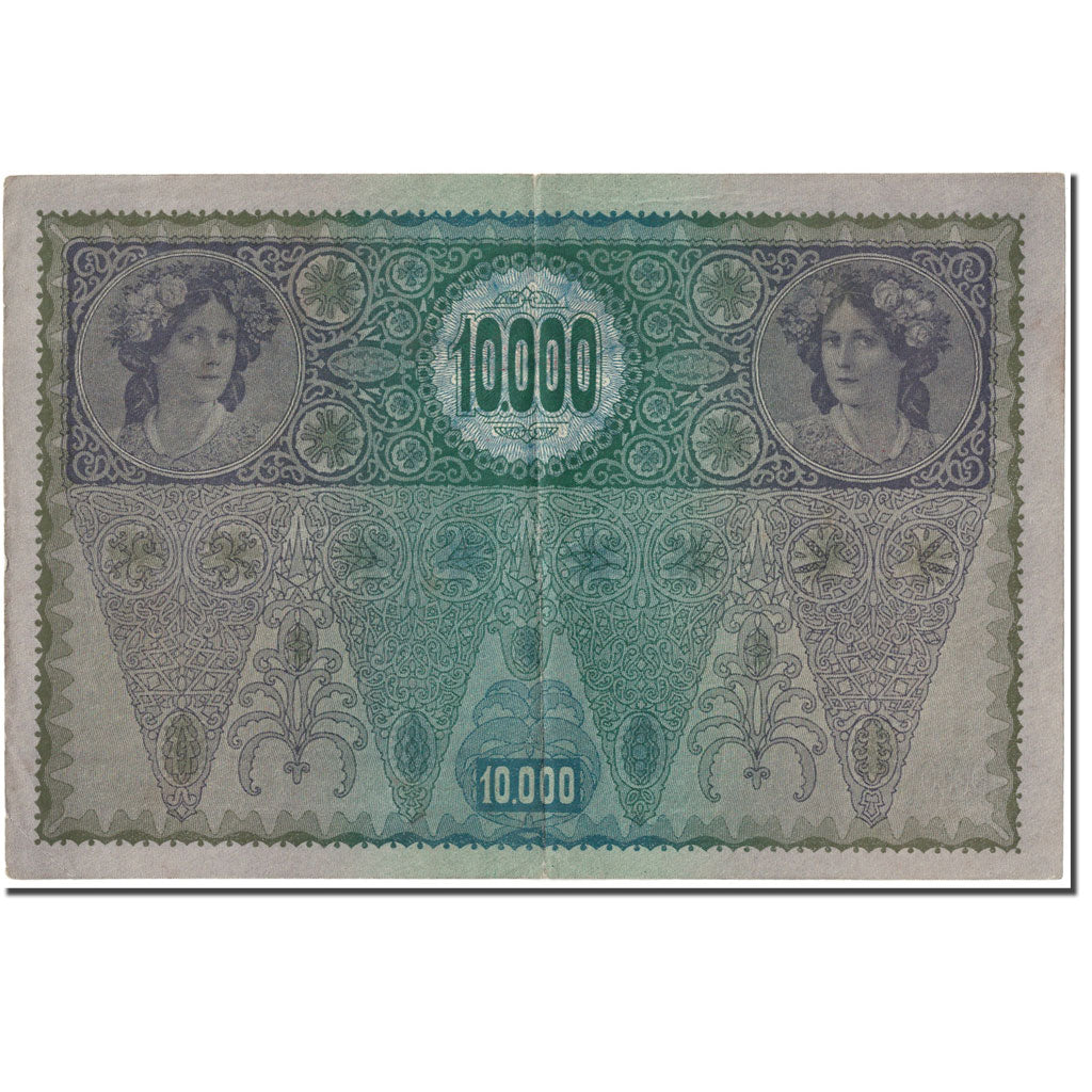Banknote, Austria, 10,000 Kronen, 1918, 1918-11-02, KM:65, VF(20-25)