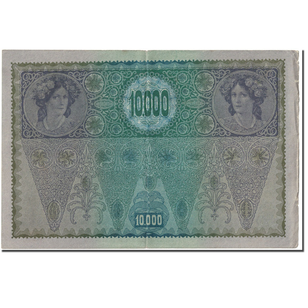 Banknote, Austria, 10,000 Kronen, 1918, 1918-11-02, KM:65, VF(20-25)