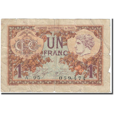 Francja, Paris, 1 Franc, 1920, VG(8-10), Pirot:97-36