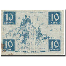 Banknote, Germany, 10 Pfennig, château, 1947, VF(20-25)