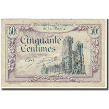 France, Marne, 50 Centimes, 1920, EF(40-45)