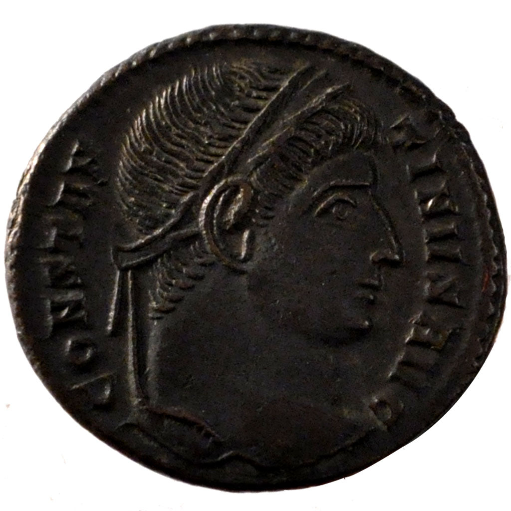 Constantine I, Nummus, Ticinum, AU(55-58), Copper, Cohen #122, 3.60