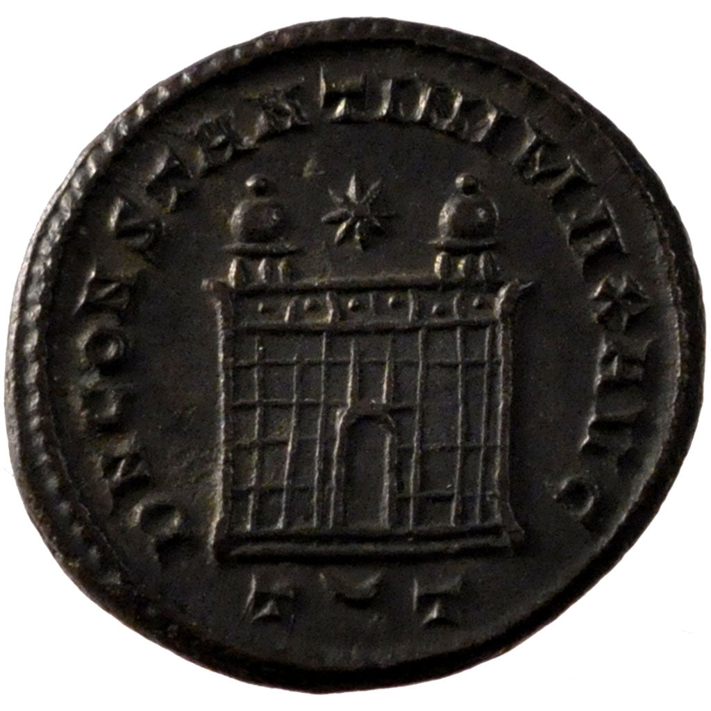 Constantine I, Nummus, Ticinum, AU(55-58), Copper, Cohen #122, 3.60