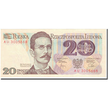 Banknote, Poland, 20 Zlotych, 1982, 1982-06-01, KM:149s, UNC(65-70)