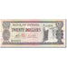 Biljet, Guyana, 20 Dollars, KM:30c, NIEUW