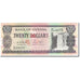 Banknote, Guyana, 20 Dollars, Undated (1966-92), KM:30b, UNC(65-70)