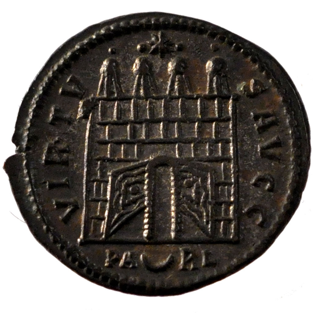Constantine I, Nummus, Arles, AU(55-58), Copper, Cohen #665, 2.80
