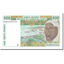 Banknote, West African States, 500 Francs, KM:710Km, UNC(65-70)