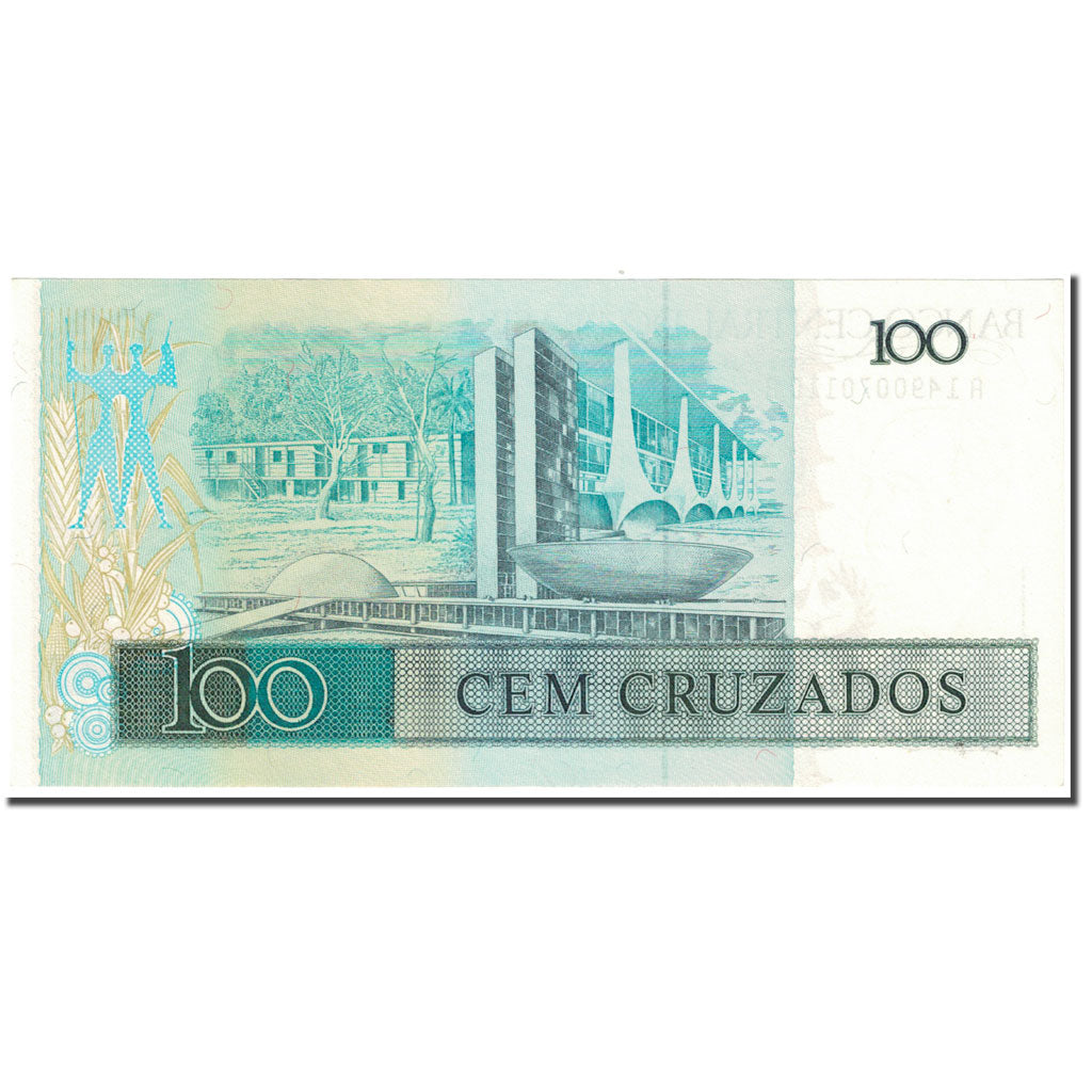 Banconote, Brasile, 100 Cruzados, KM:211b, FDS