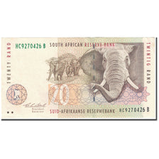 Banknote, South Africa, 20 Rand, KM:124a, AU(55-58)
