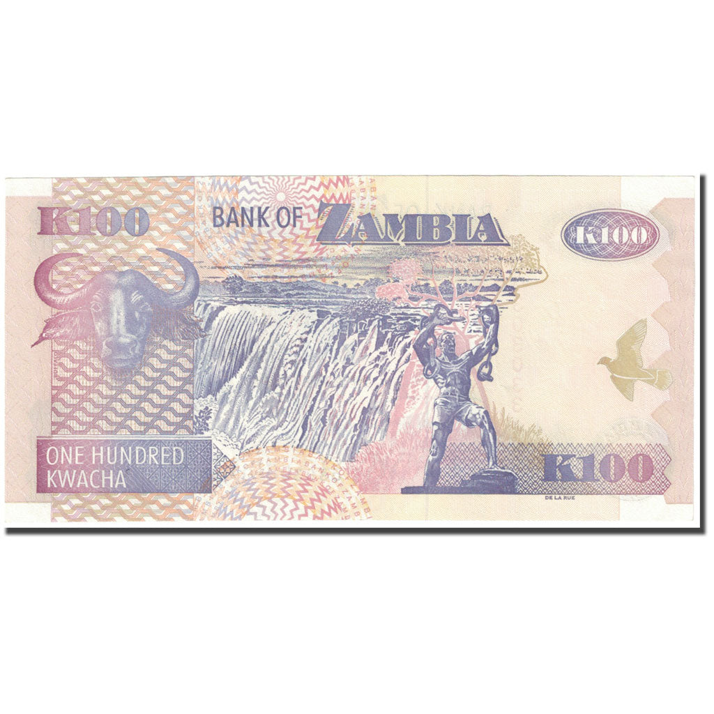 Banknote, Zambia, 100 Kwacha, KM:38h, UNC(65-70)