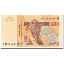 Biljet, Senegal, 500 Francs, 2012, KM:New, NIEUW