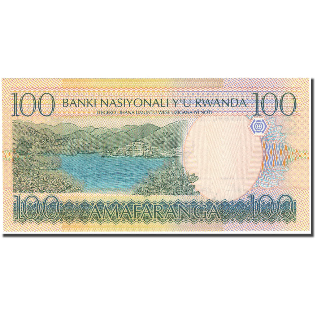Banknote, Rwanda, 100 Francs, 2003, 2003-05-01, KM:29a, UNC(65-70)