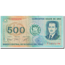 Geldschein, Peru, 500 Soles De Oro, 1976, 1976-07-22, KM:115, VZ