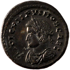 Crispus, Nummus, Lyons, AU(55-58), Copper, Cohen #47, 4.10