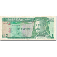 Banknote, Guatemala, 1 Quetzal, KM:90, EF(40-45)