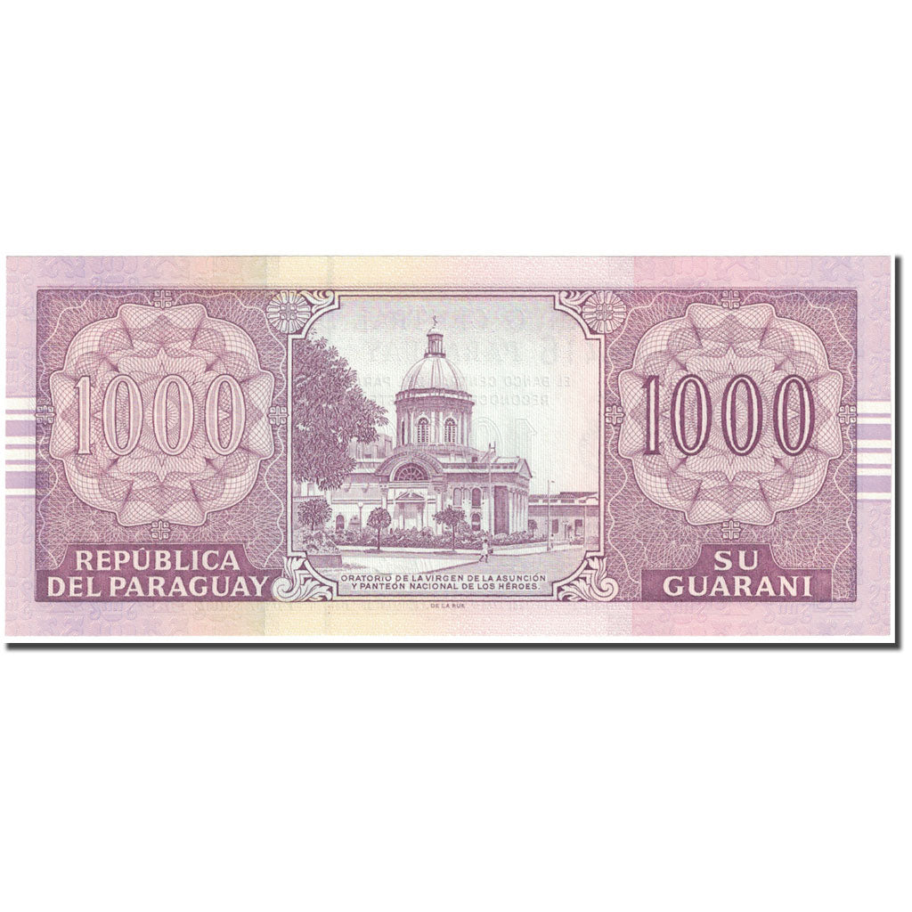 Billete, 1000 Guaranies, Paraguay, KM:222b, UNC