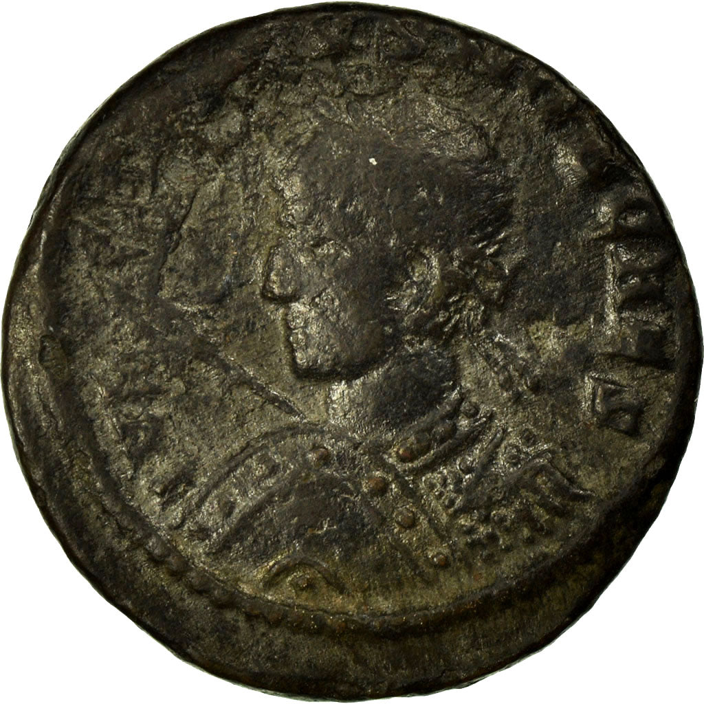 Coin, Crispus, Nummus, Siscia, EF(40-45), Copper, Cohen:166