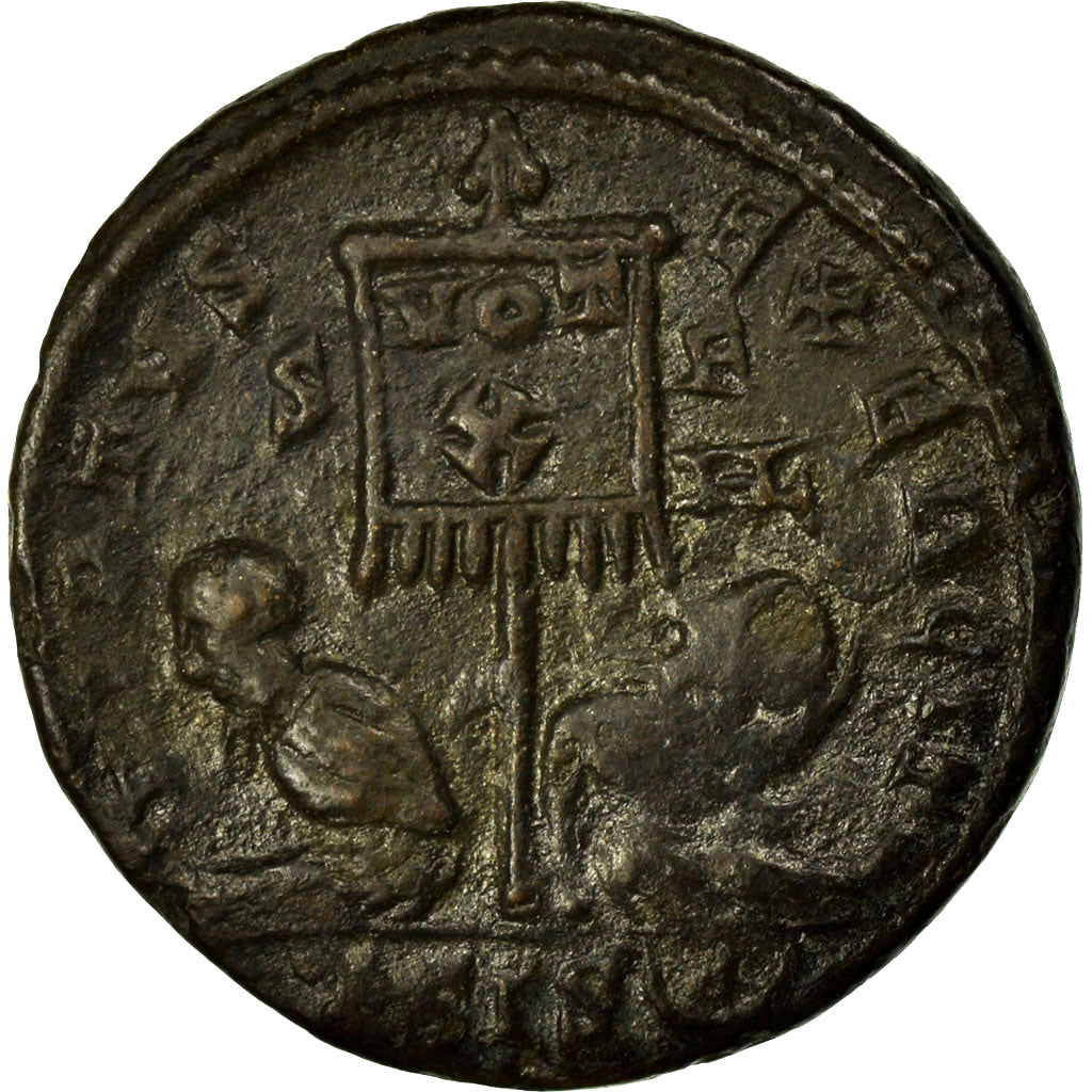 Coin, Crispus, Nummus, Siscia, EF(40-45), Copper, Cohen:166