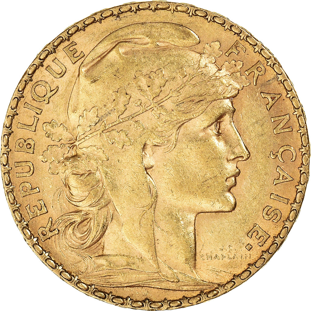 Monnaie, France, Marianne, 20 Francs, 1900, Paris, TTB+, Or, Gadoury:1064