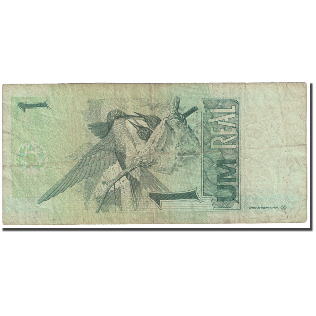 Geldschein, Brasilien, 1 Réal, KM:243Ae, SGE